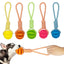 Dog Hemp Rope Toy With Ball