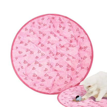 2 in 1 Self Rotating Ball Cat Toy Smart Interactive Cat Toy USB Rechargeable Wicked Ball 360 Degree Automatic Cat Moving Rolling