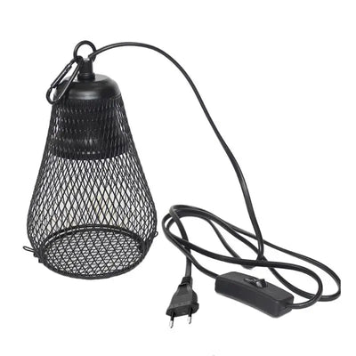 Reptile Anti-Scald Lamp Covers Heating Lamp Lampshade Ceramic Light Bulb Enclosure Safe And Durable Heating Lamp Lampshade For