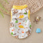Cotton Vest Dogs Clothes For Small Dogs Chihuahua Clothes Summer Animals Cartoon Vest Dog T-Shirt For Small Dog Medium Yorkshire