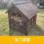 Large dog kennel Solid wood dog house Rainproof waterproof Four Seasons dog cage   Pet kennel Kennel