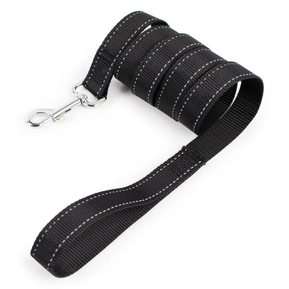 Reflective Puppy Big Dog Collar with Buckle Soft Padded Wide Adjustable Pet Collar for Medium Large Dogs Pitbull Leash Dog Chain