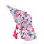 Dog Hat with Ear Holes for Outdoor Sun Protection Floral Dog Cap Female Summer Pet Visor Sunbonnet Adjustable for Girl Puppies