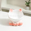 Cat Bowl Pet Accessories Ceramic Diagonal High Feet Cute Protection Cervical Spine Dog Bowl Drink Water Bowl Pet Supplies