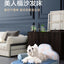 Bola kennel medium and large dog sofa bed removable and washable winter warm dog bed golden feather nest cushion pet supplies