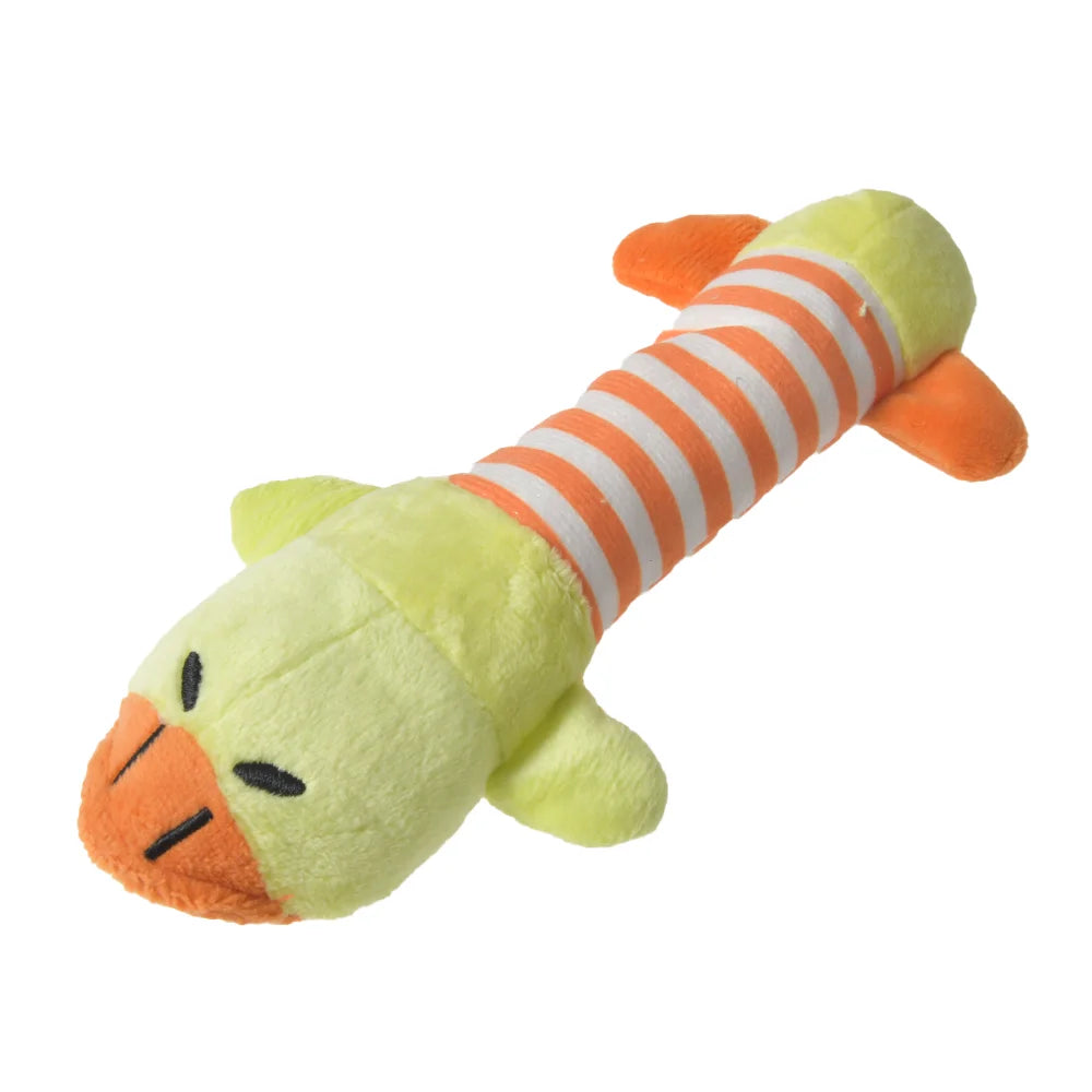 Pet Dog Squeaky Plush Dinosaur Toys Interactive Dog Chew Toys Plush Stuffing Pet Supplies Small Dog Chew Molar Toys