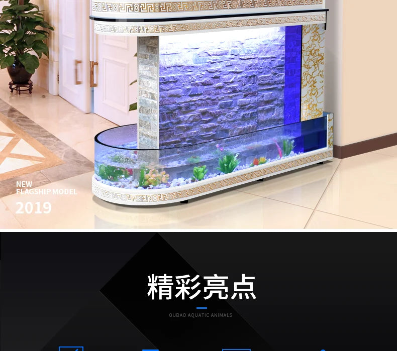 aquariums & accessories Best Selling Customizable Ultra Clear Glass Aquarium Live Fish For Fish Tank