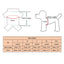 Pet Dog Jumpsuits Bear Vest Spring Summer Clothes for Teddy French Bulldog Comfort Breathable Puppy Custume