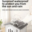 Outdoor All-season Universal Winter Warm Removable Dog House  Kennel Dog Cage