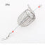 Stainless Steel Aquarium Small Fishing Bait Feeder Fish Tank Crystal Shrimp Dry Food Feeding Fishing Lure Cage Trap Basket