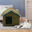 Outdoor Cat House Collapsible Winter Pet Shelter For Cats Outside Cat House With Removable Soft Mat For Outdoor Indoor Cats