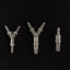 5pcs/lot 4mmY Shaped Plastic Connector 3 Ways Aquarium Fish Tank Air Pump Connector Control Valve Air Pipe Tubes Accessories