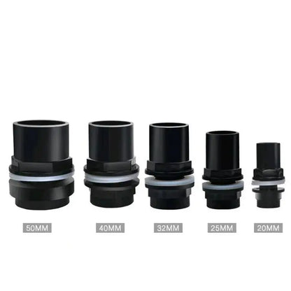 1Pcs 20-50mm Aquarium PVC Water Tube Connectors Thicken Fish Tank Pipe Drainage Connector Garden Drain Pipe Adapter Accessories