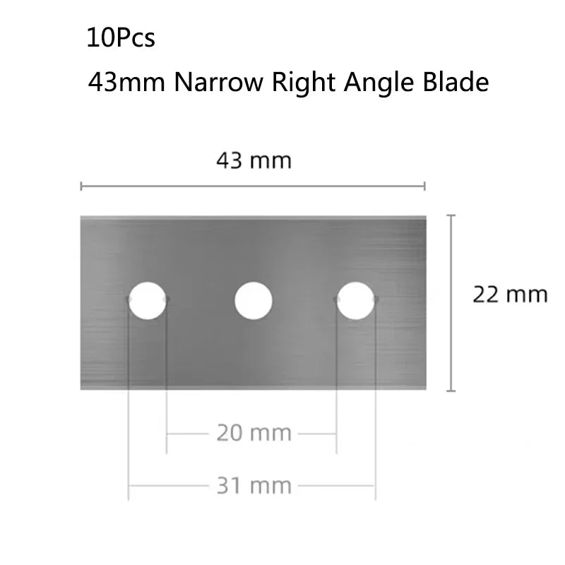 Aquarium Algae Remover Scraper Blade Metal Replacement Blades algae removal Fish Tank Aquatic Water Plant Grass Cleaning Tools