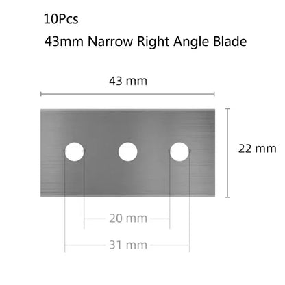 Aquarium Algae Remover Scraper Blade Metal Replacement Blades algae removal Fish Tank Aquatic Water Plant Grass Cleaning Tools