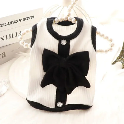 Dog Princess Dress Summer Dog Clothes for Small Dogs Pet T-Shirt Black Lace Retro Puppy Skirt Chihuahua Bichon Girls Dog Costume