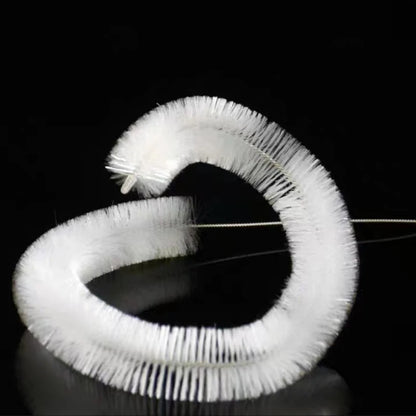 Aquarium Tube Pipe Cleaning Brush Stainless Steel Water Filter Air Tube Flexible Hose Aquarium Accessories Long Bristle Brush