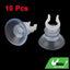 7 Pcs Universal 10mm Air Line Tubing Holder Suction Cups Clear for Aquarium Fish Tank Fish Pet Supplies Parts