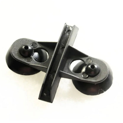 2pcs/set Black White Plastic Divider Sheet Holder Suction Cups for Aquarium Fish Tank Fish Product Pet Products Accessories Hot
