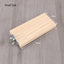 Small Pet Natural Wood Stand Platform Hamster Guinea Pig Toys Paw Grinding Gerbils Springboard Pet Jumping Board Home Supplies