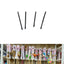 Cat Toy Cat Teaser Sticks Black Pole Plastic Bell Ball Cat Teaser Stick Model Cat Teaser Stick With Built-in Cat Toy