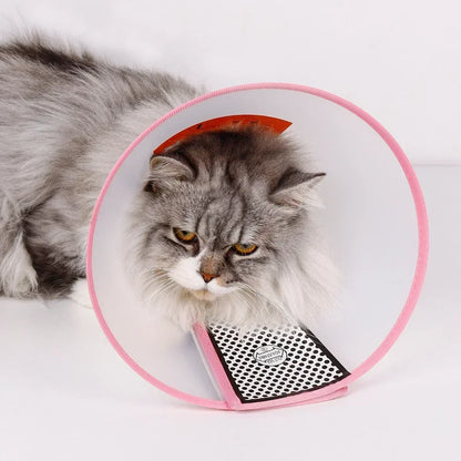 A Pet Dog And Cat Collar Large Dog Medium Dog Small Dog Bite Ring Anti-scratching Collar Recovery Collar