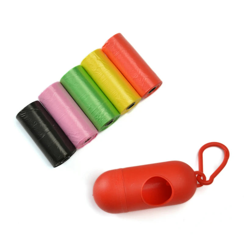 Random Pet Dog Garbage Bags Safe Non-toxic Mascotas Waste Poop Bag Cat Products Dispensador Bolsas Perro Pets Clean Accessories