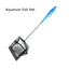 Stainless Steel Aquarium Long Handle Square Net Aquarium AccessoriesFish Tank Fishing Net Landing Net for Fish Durable Products