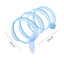 Folded Tunnel Pet Cat Toys Solid Color S Shaped Feather Ball Interactive Accessories For Kitten Home Energy Relieve Pet Supplies