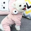 Cute Chihuahua Dog Jumpsuit Winter Warm Pet Costume Clothes for Small Dogs Pinscher Maltese Overalls Pajamas disfraz de perro