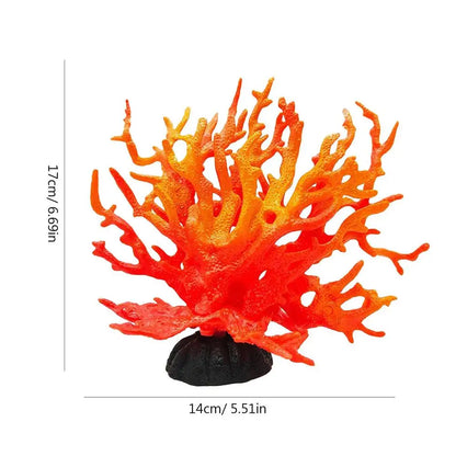 Aquarium Coral Simulation Fish Tank Plants Landscape Decoration Multiple Colour Aquarium Decor Aquariums Freshwater Accessories