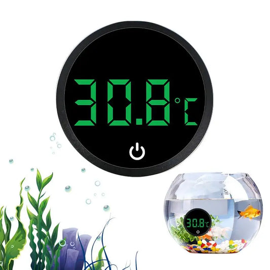 Aquarium Thermometers Accurate Digital Display Design Fish Tank Thermometers Fish Tank Accessories Portable Tank Thermometers