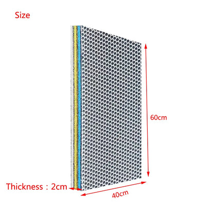 12D 9Layers Aquarium Fish Tank Filter Sponge No Glue Foam Biochemical Cotton Aquarium Filtration Accessories Bio Sponge acuarios