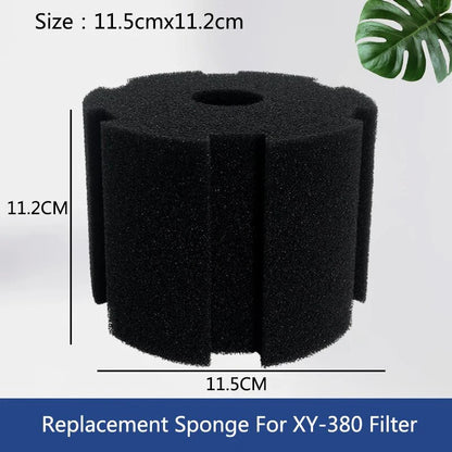 Aquarium Filter Sponge for Fish Tank Air Pump Skimmer Biochemical Sponge Filter Aquarium Bio Filter Filtro Aquario Acessorio
