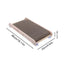Cat Scratcher Mat Cat Scratching Pad Natural Anti-slip Sisal Cat Scratch Mats Rugs Floor Wall Use For Indoor Cats Grinding Claws