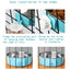 Pet Bowl Can Hang Stationary Dog Cage Bowls Stainless Steel Dog Cat Hanging Bowls Feeding Container for Small Dogs Accessorie