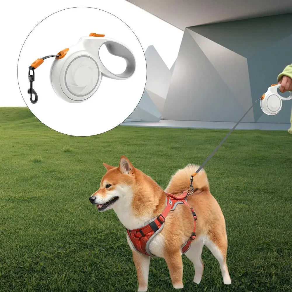 Automatic Retractable Pet Rope Pet Walking Lead Strap Dog Walking Strap Pet Telescopic Traction Strap Pet Dog Cat Puppy Traction