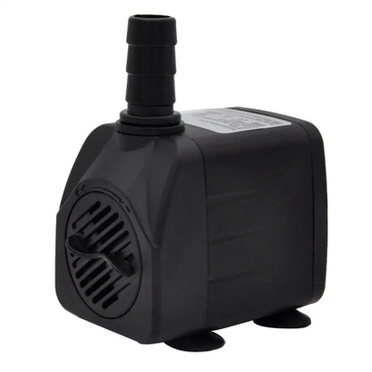 W Ultra Quiet Submersible Water Fountain Filter Fish Pond Aquarium Water Pump Tank Fountain With 12 Lights