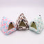 1PCS Coral Fleece Dot Printing Small Foam Pet House Hanging Hamster Bed For Small Animals Squirrel Parrot Cotton Nest