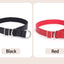 Slip Collar PU Leather Dog Choke Collar for Dog Training- No Pull Martingale Dog Collar for Small Medium Large Dogs Greyhound