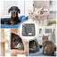Cat Heating Pad Auto Shut Off Cat Bed Dog Heat Mat Heating Pad Waterproof Thermostat Electric Heated Mat Electric Pet Heated Bed