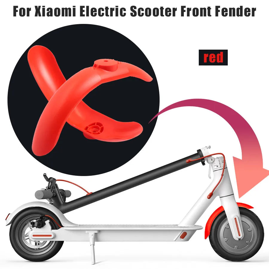 Front Fender for Xiaomi Mijia M365 PRO M187 1S PRO2 MI3 Electric Scooter Mudguard Bird Spin Skateboard E-Scooter Fenders Parts