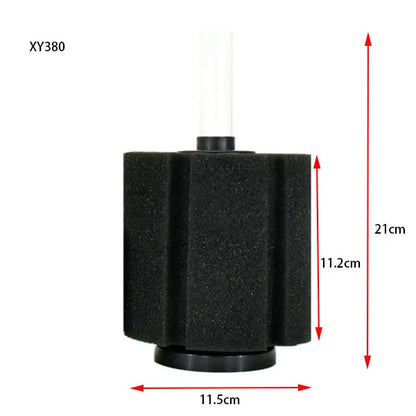 Aquarium Bio-Sponge Filter Air Pump Biochemical Filtration Noiseless Foam Bio Sponge Filter For Aquarium Fish Tank Accessories