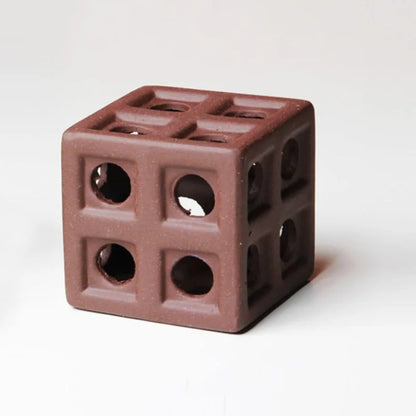 1pcs Ceramic House For Aquarium Fish Shrimps Spawn Shelter Breed House Pottery Scorpion House Canister Simulation Stone Ornament