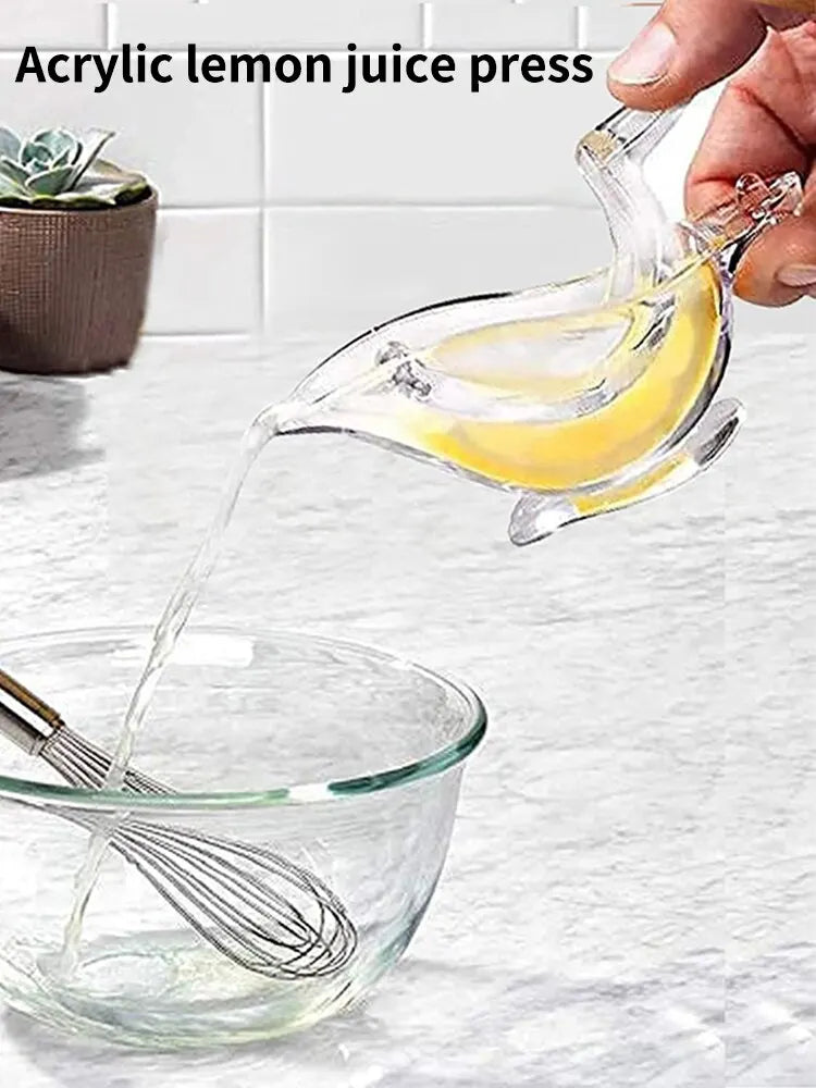 Orange Squeezing Tool Bird Shaped Orange Opener Orange Peeler Manual Small Fruit Juicer 1pc