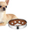 Dog Food Bowl Anti Rust Cat Food Bowl Oven Fridge Safe Pet food Container Dish for Small Medium Size Dogs for Indoor Outdoor