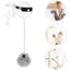 Cat toys interactive cat toys, cat teasing toy lifting ball, automatic lifting cat toy, electric fluttering cat rotating toy