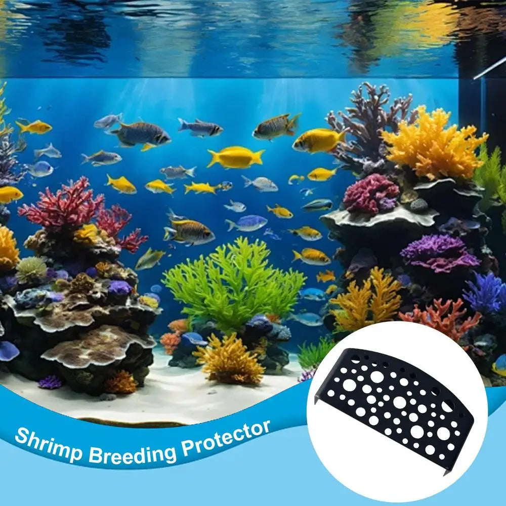 Aquarium Shrimp Breeding Cave Aquarium Hide Shrimp Tunnel Fish Hide Shrimp Breeding Protector Aquarium Decor Fish Tank Feed Tool