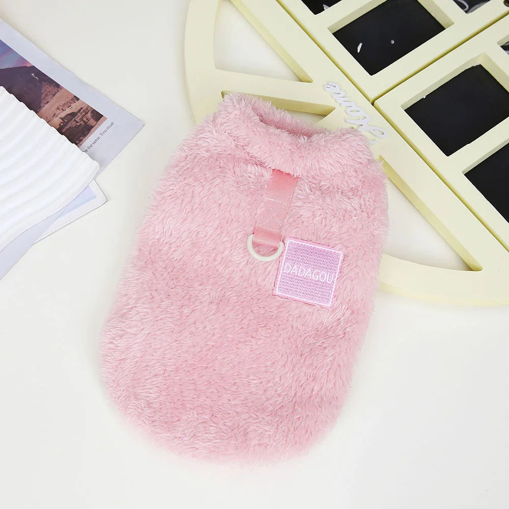 Pet Dog Sweater Fleece Winter Warm Soft Dog Clothes Comfort Puppy Clothing For Small Dogs Chihuahua Cat Hoodie Pet Accessories