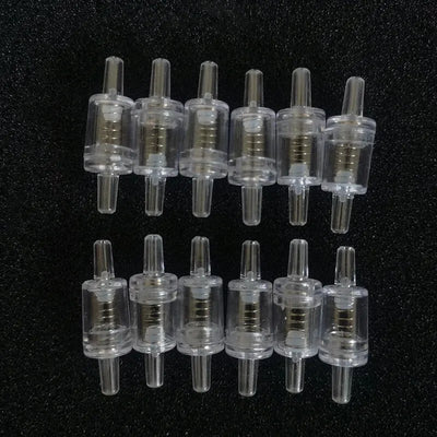 5/10/20pcs Aquarium Air Pump Check Valve 5 X One Way Non-Return Check Valve with Spring  Aquarium Fish Tank Accessories